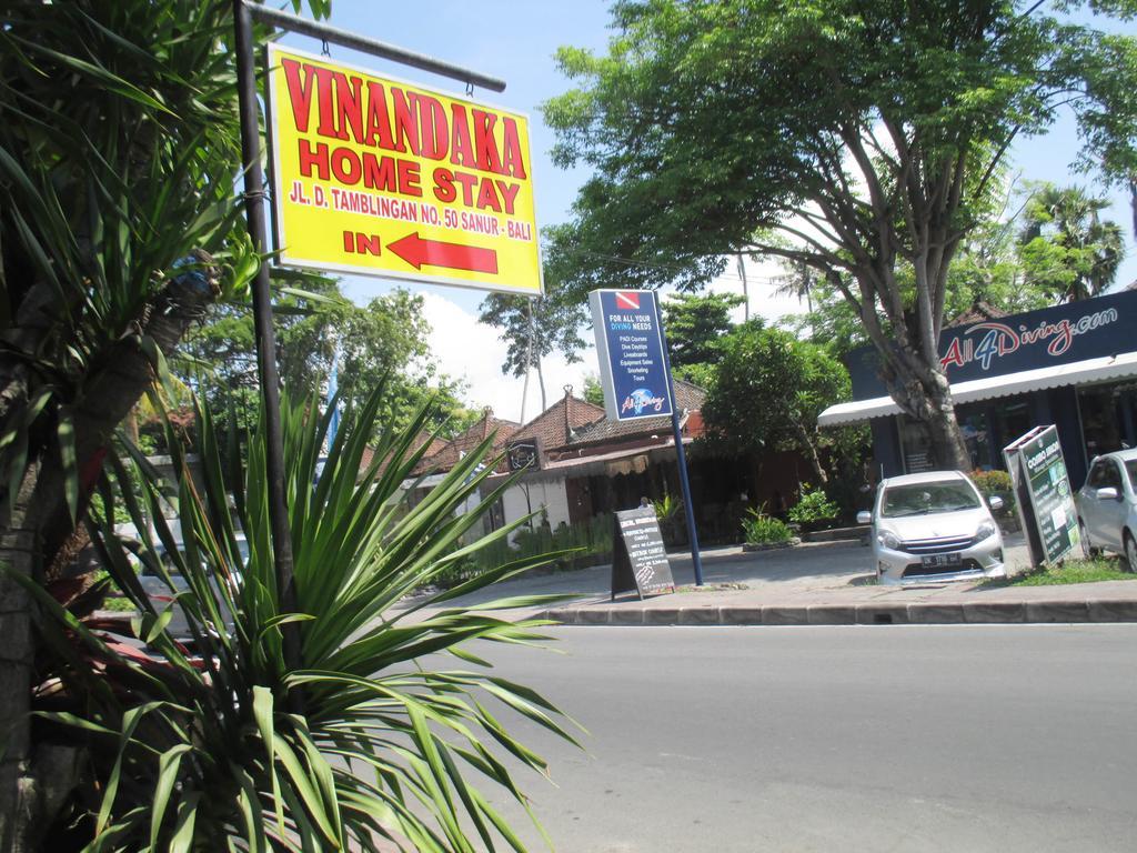 Vinandaka Homestay Sanur Exteriör bild